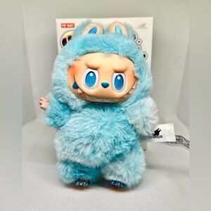 Authentic popmart Labubu Monsters Big Into Energy/New- Hope(Blue)